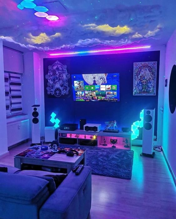 Ideas para decorar una habitación gamer: decoración Dragon Ball 